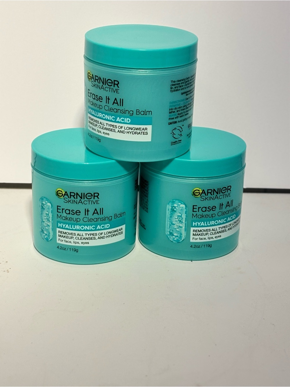Garnier Erase It All Makeup Cleansing Balm –(Set of 3) Brand New